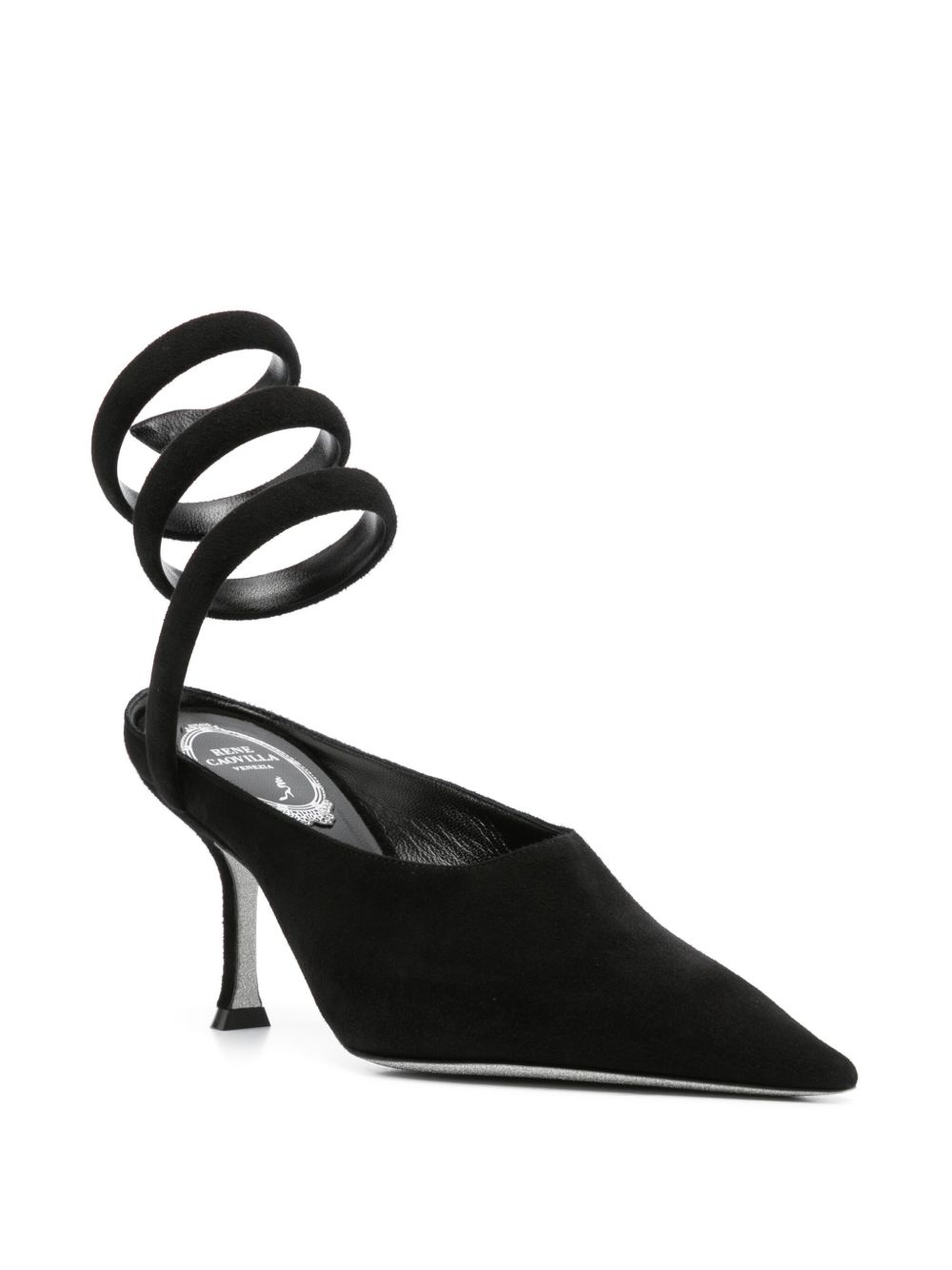 75mm suede pumps - 2