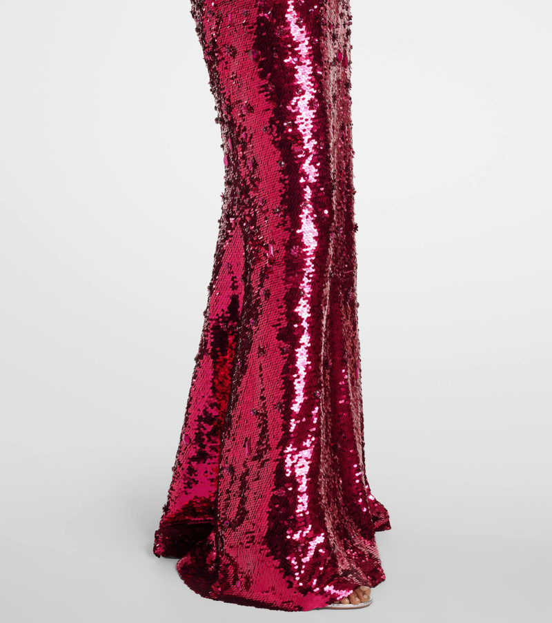 sequin-embellished maxi dress 5