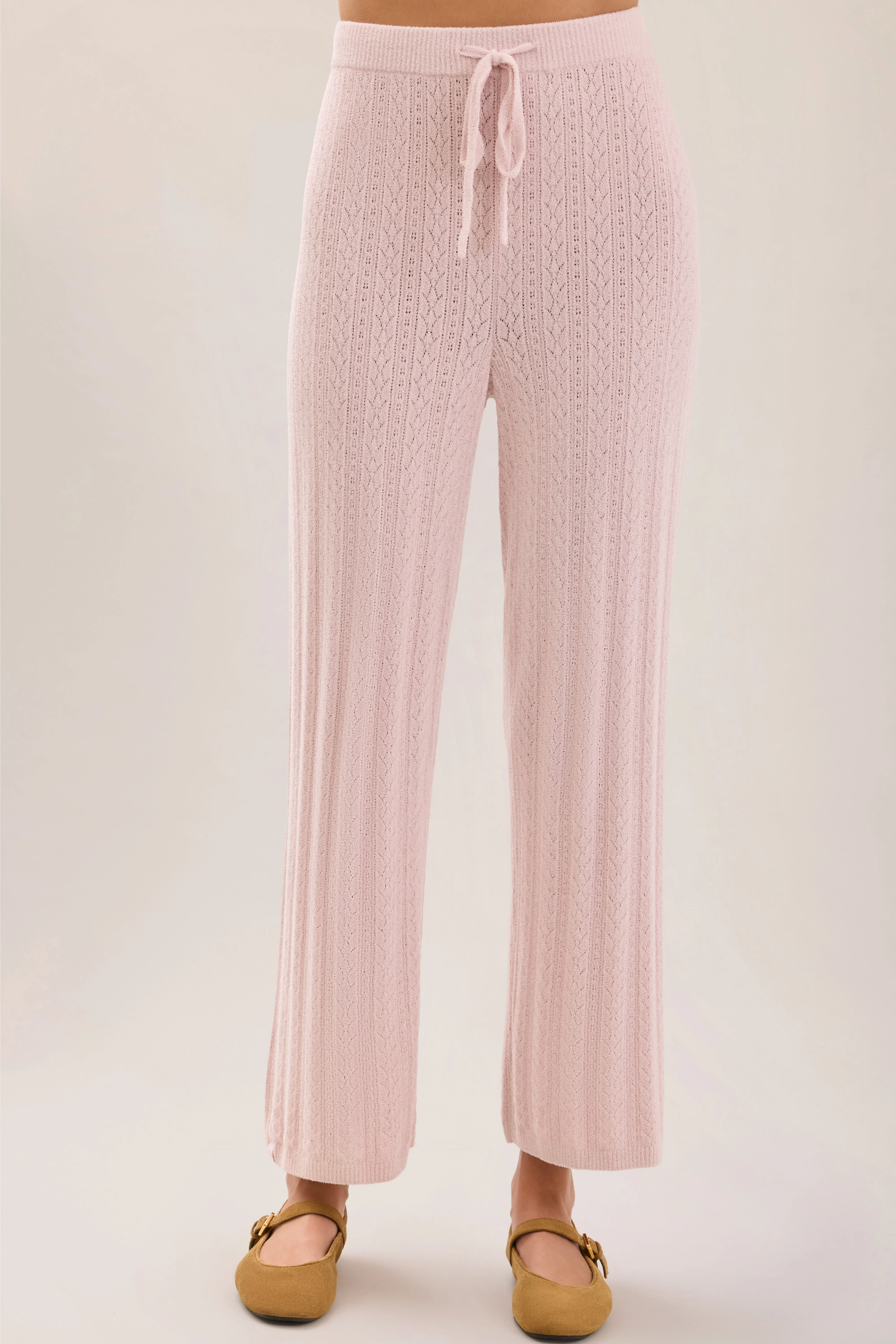 CozyChic Ultra Lite® Pointelle Crop Pant - 1