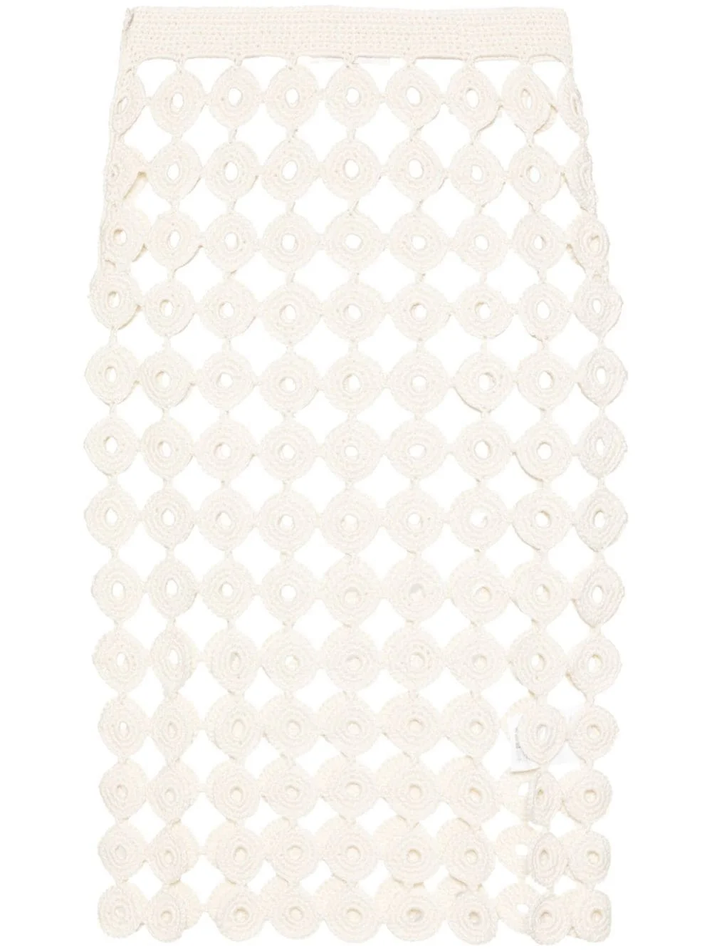 Stanza crochet-knit midi skirt - 1