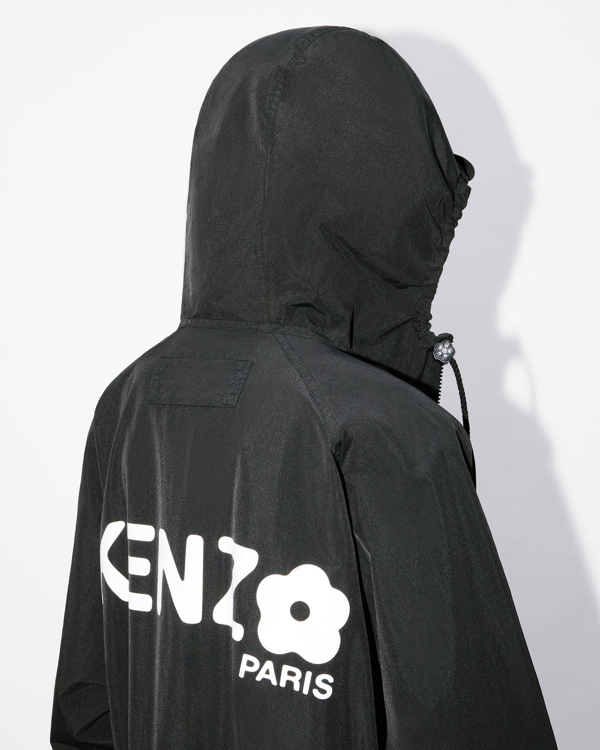 'Boke Flower 2.0' long windbreaker - 6
