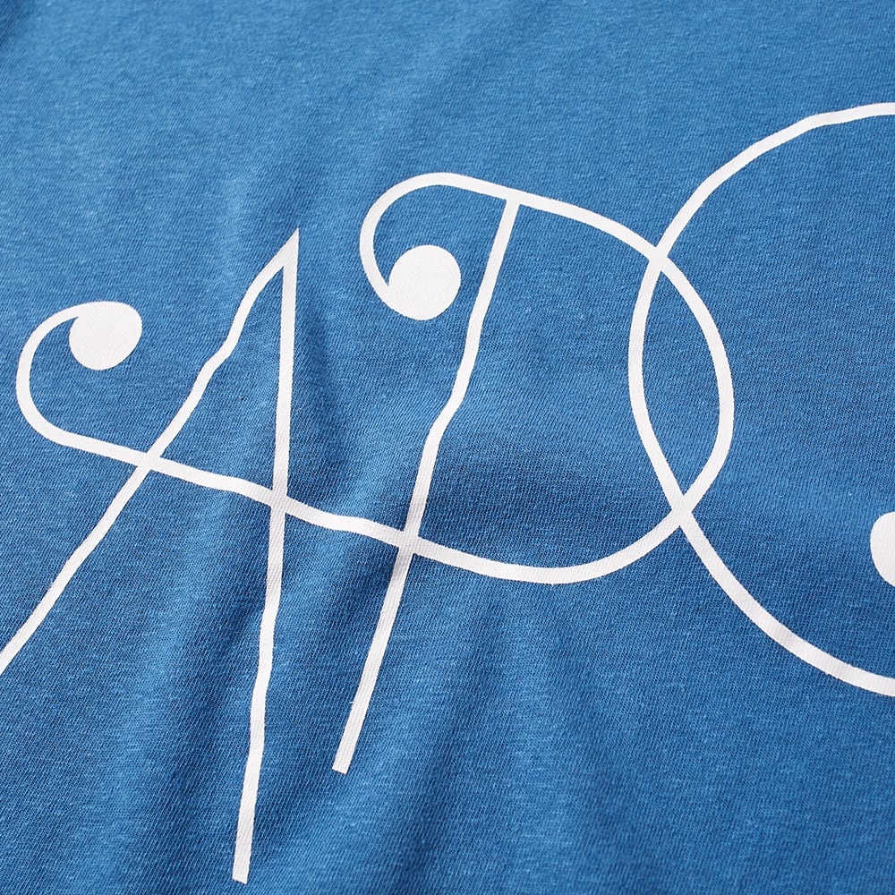 A.P.C. Scroll Logo Tee - 2