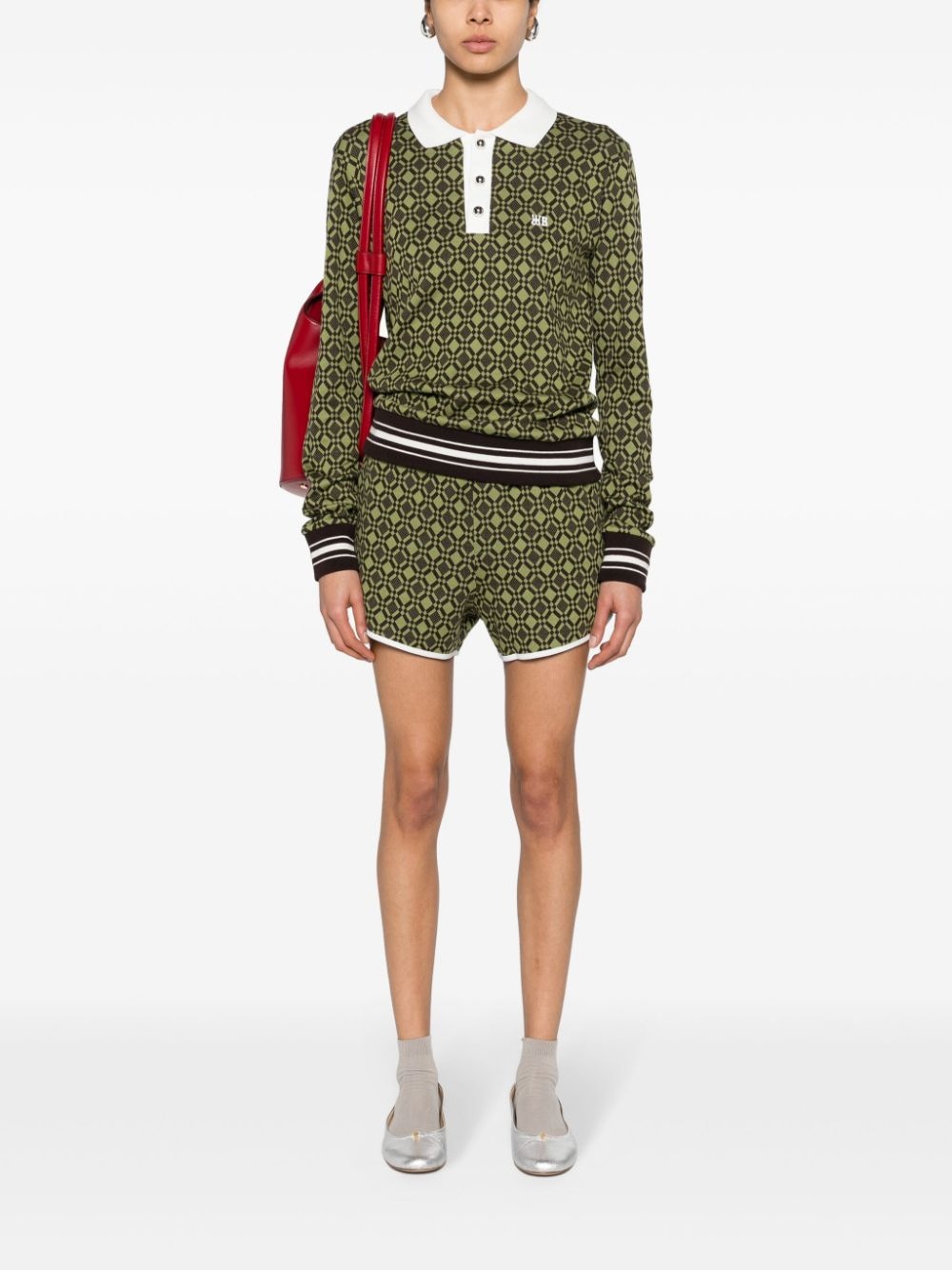 Selassie jacquard shorts - 2