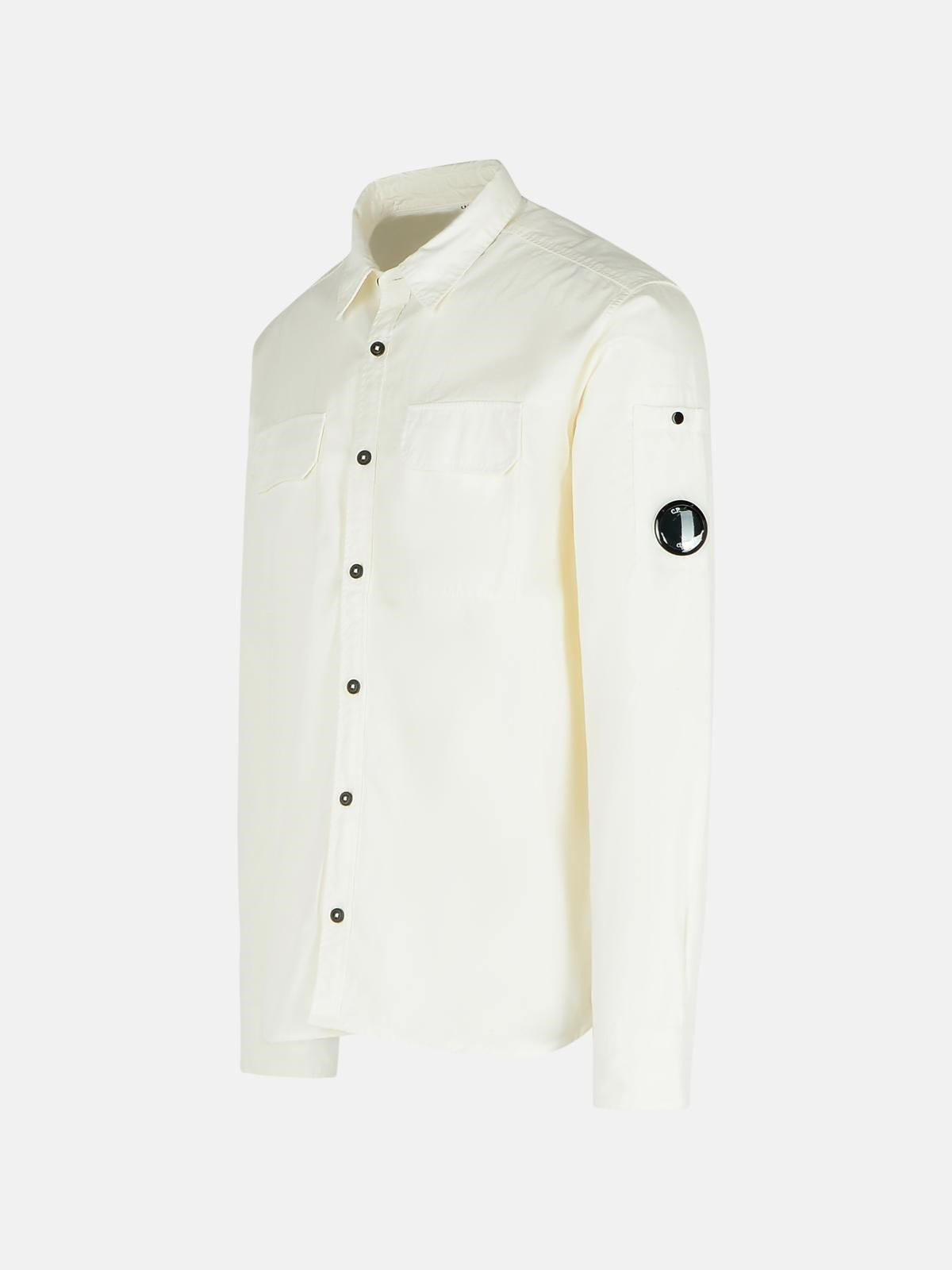IVORY COTTON SHIRT - 2