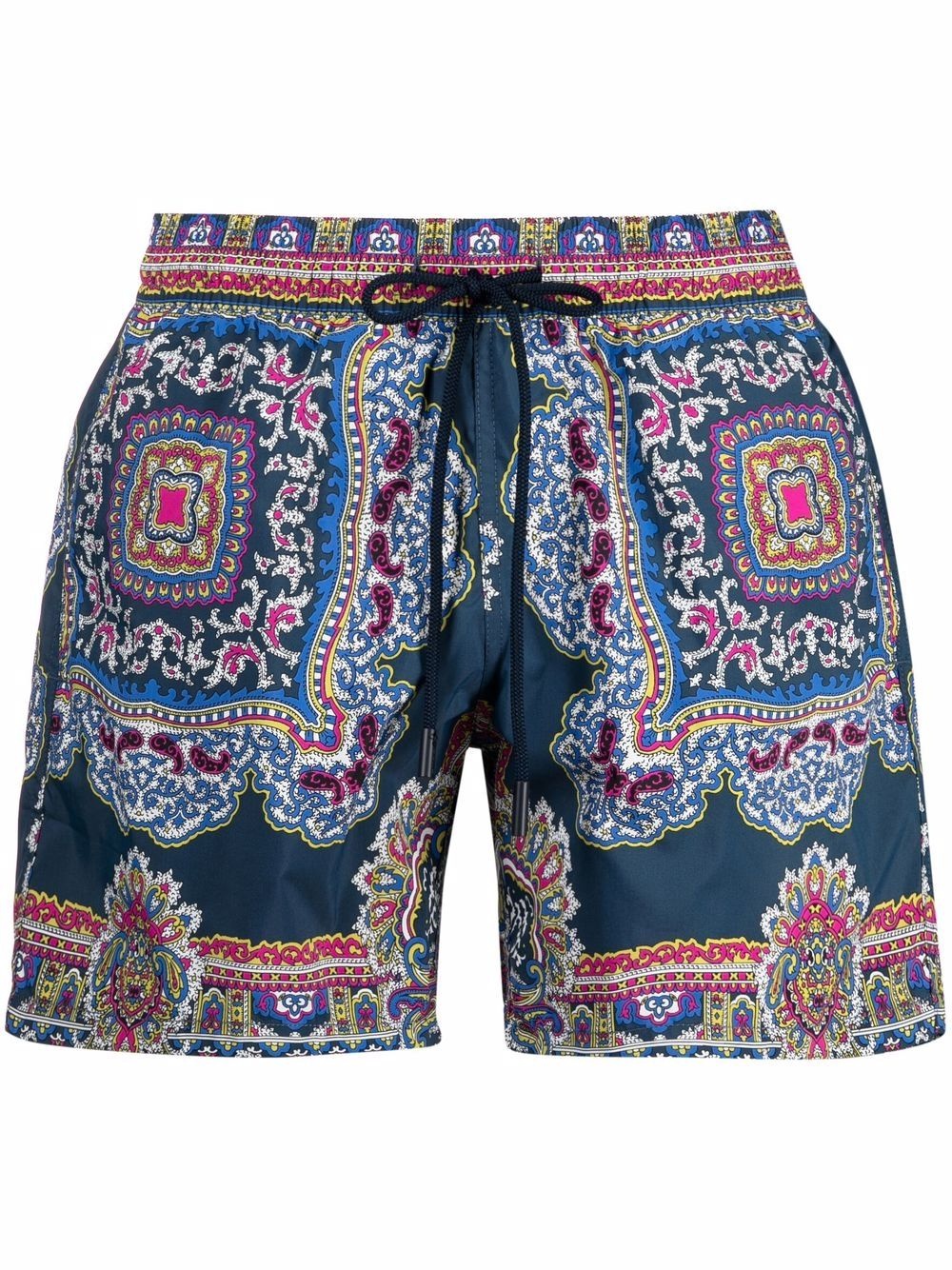 paisley-print swimming trunks - 1