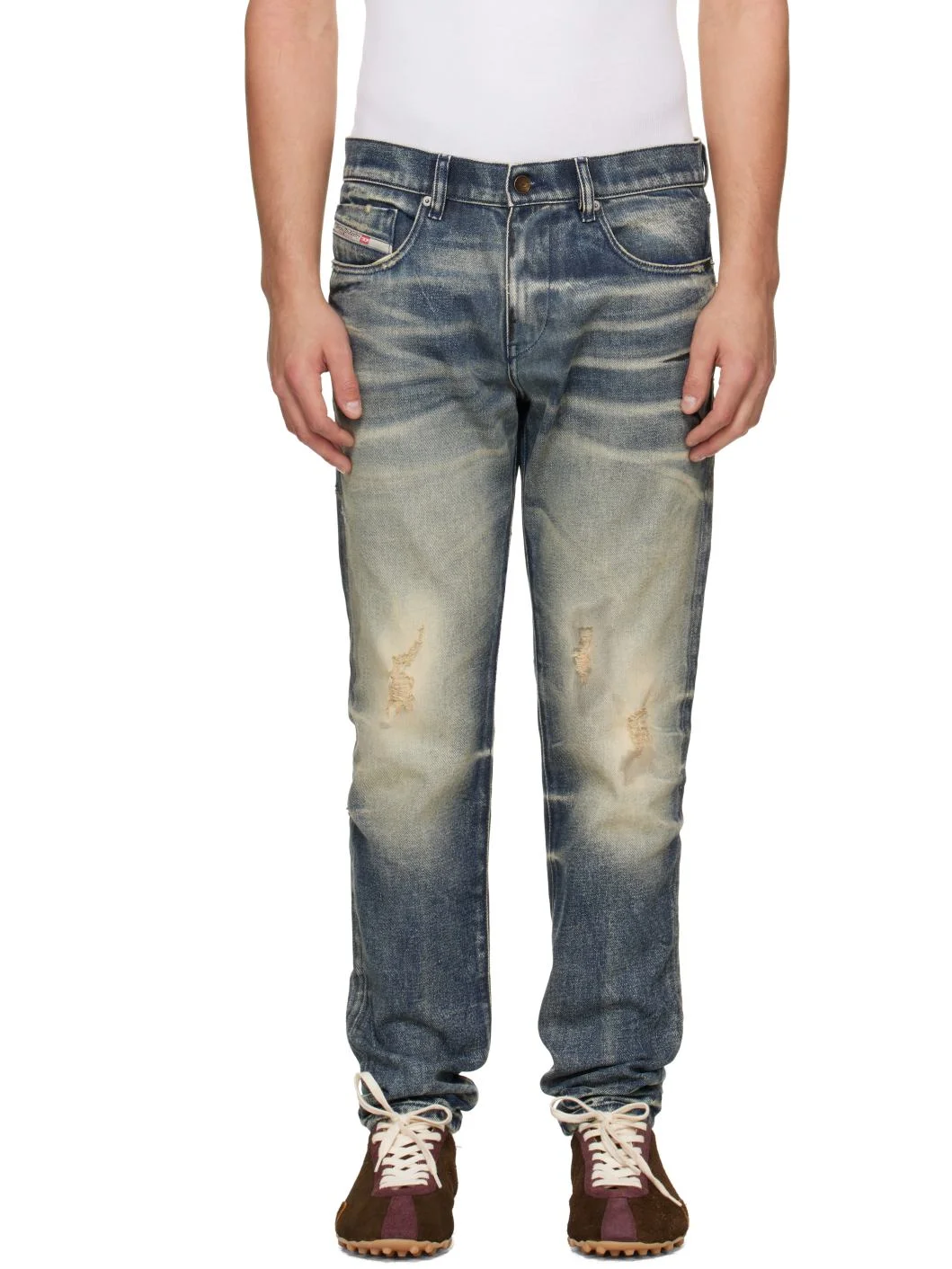 Blue 2019 D-Strukt Jeans - 1