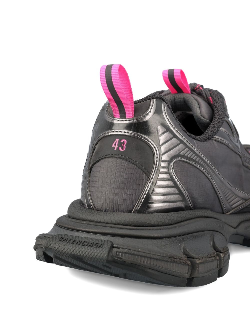 shiny embossed sneakers - 4