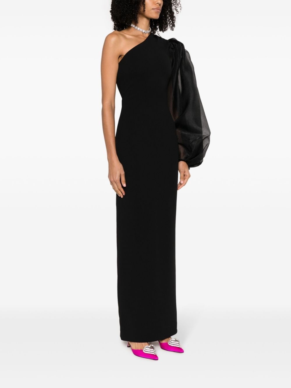 Hudson one-shoulder gown - 3