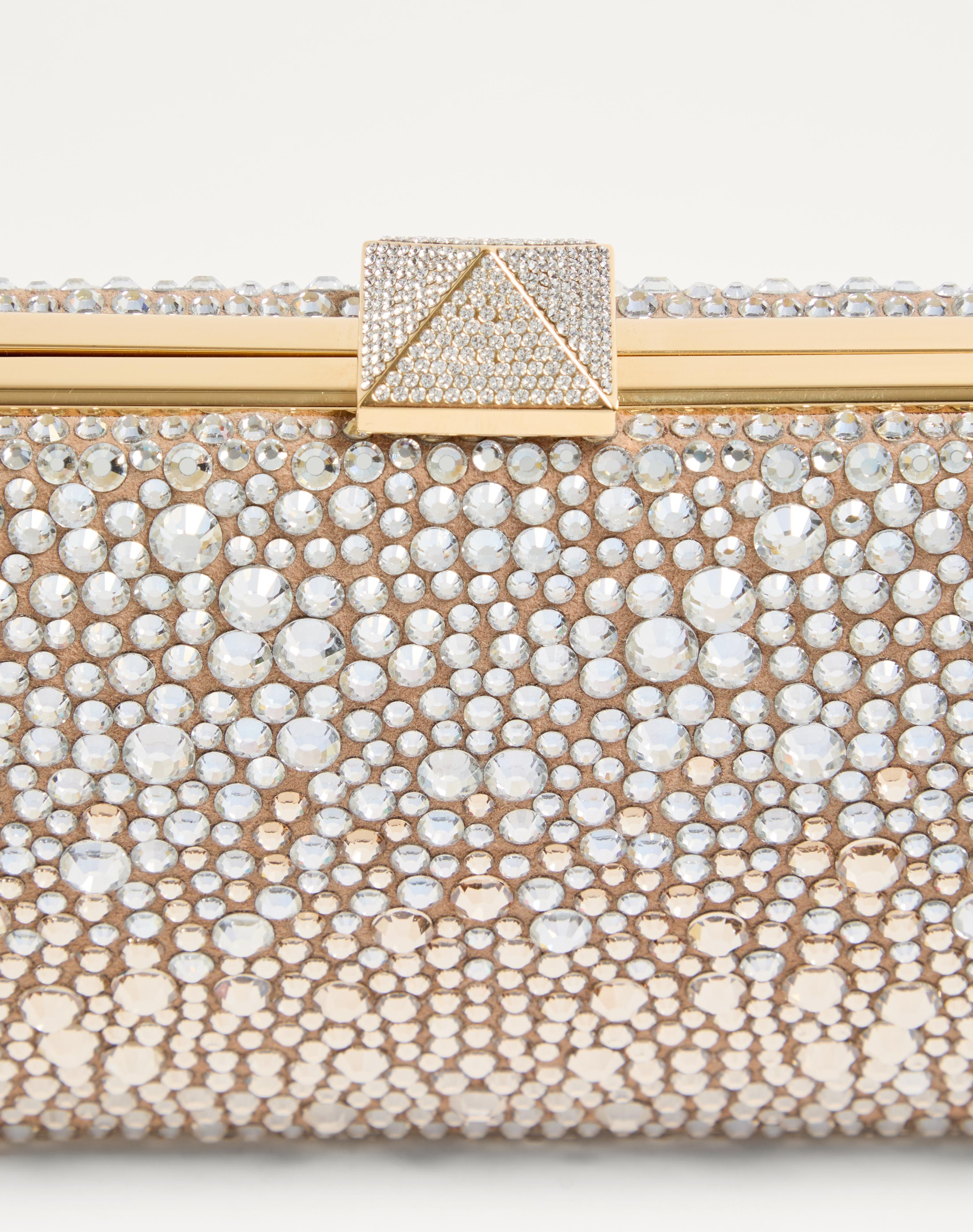 CARRY SECRETS RHINESTONE MINAUDIERE - 8