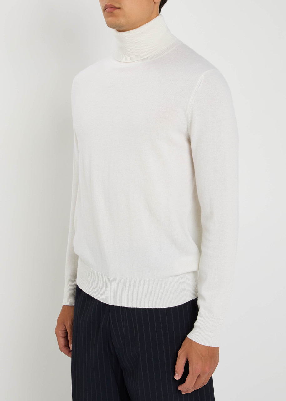 Allude Roll-neck Cashmere top - 3