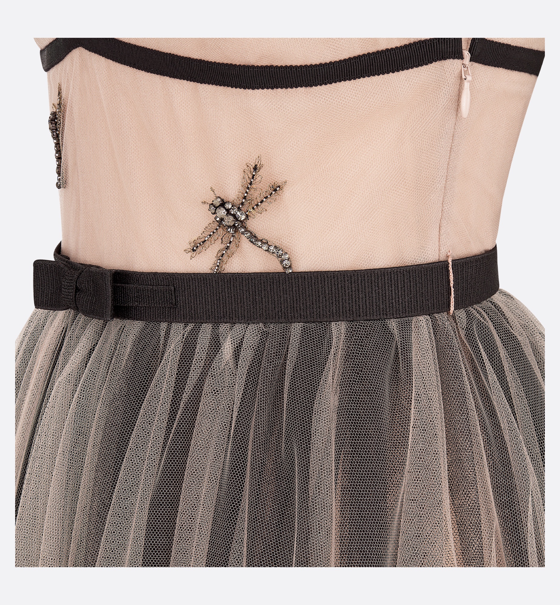 Embroidered Long Dress - 4
