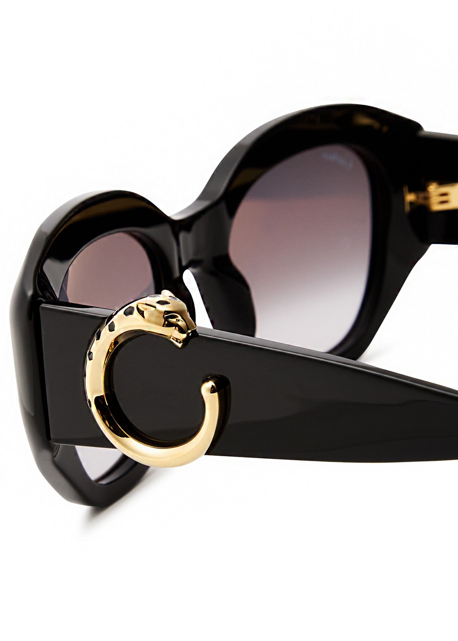Cartier Panthère de Cartier Oversized Sunglasses - 3