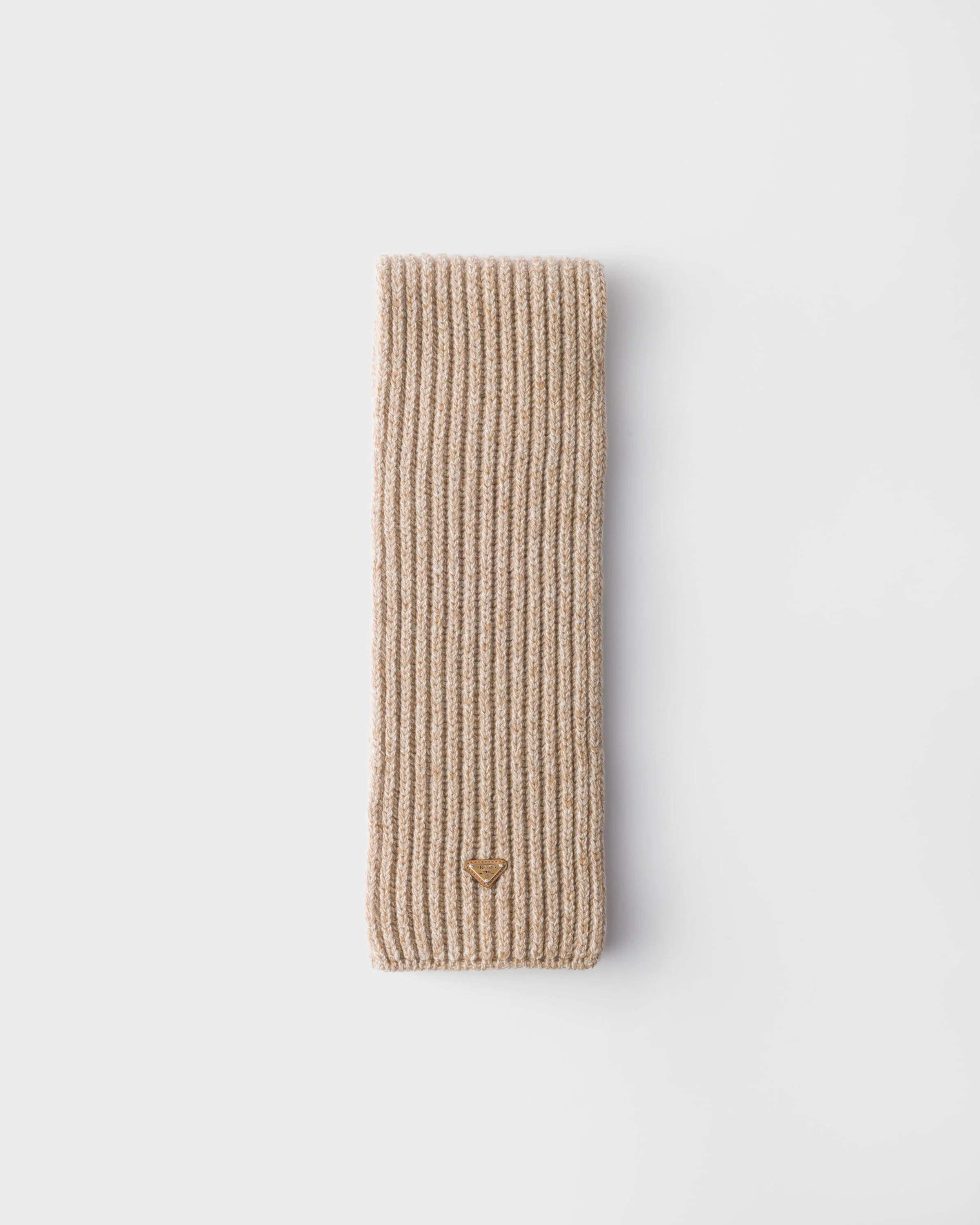 Wool and cashmere scarf - 1