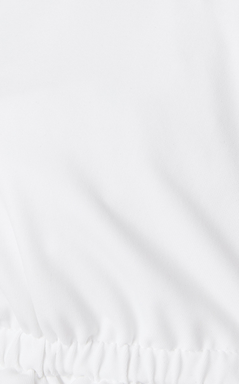 JACQUEMUS The Pico Bikini Top white outlook