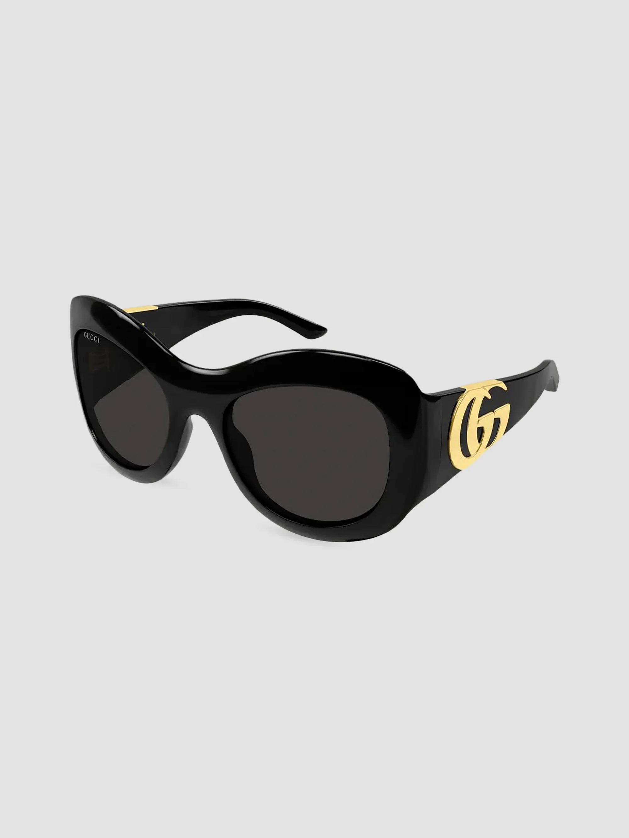 Women's Double G 58MM Butterfly Sunglasses - Black - 1