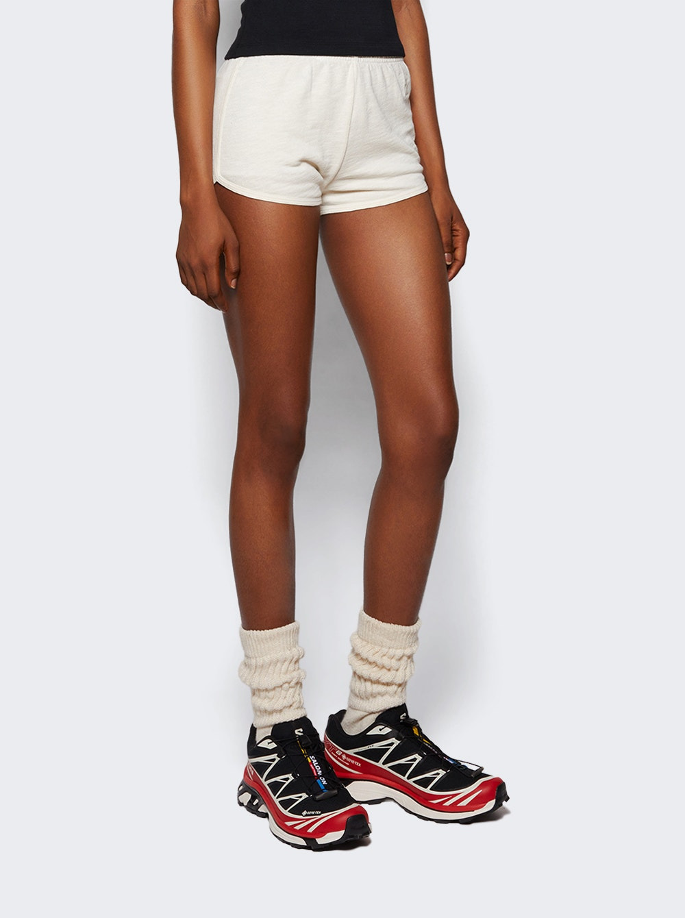 Xt-6 Gtx Sneakers Black / Flame Scarlet / Vanilla Ice - 2