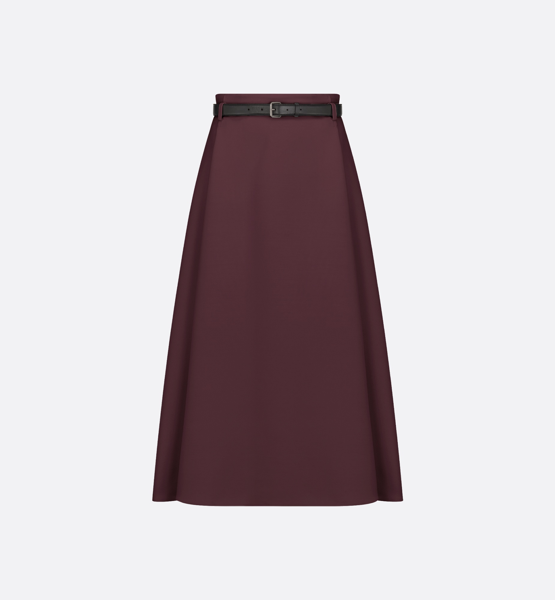 Mid-Length Flared Skirt - 1