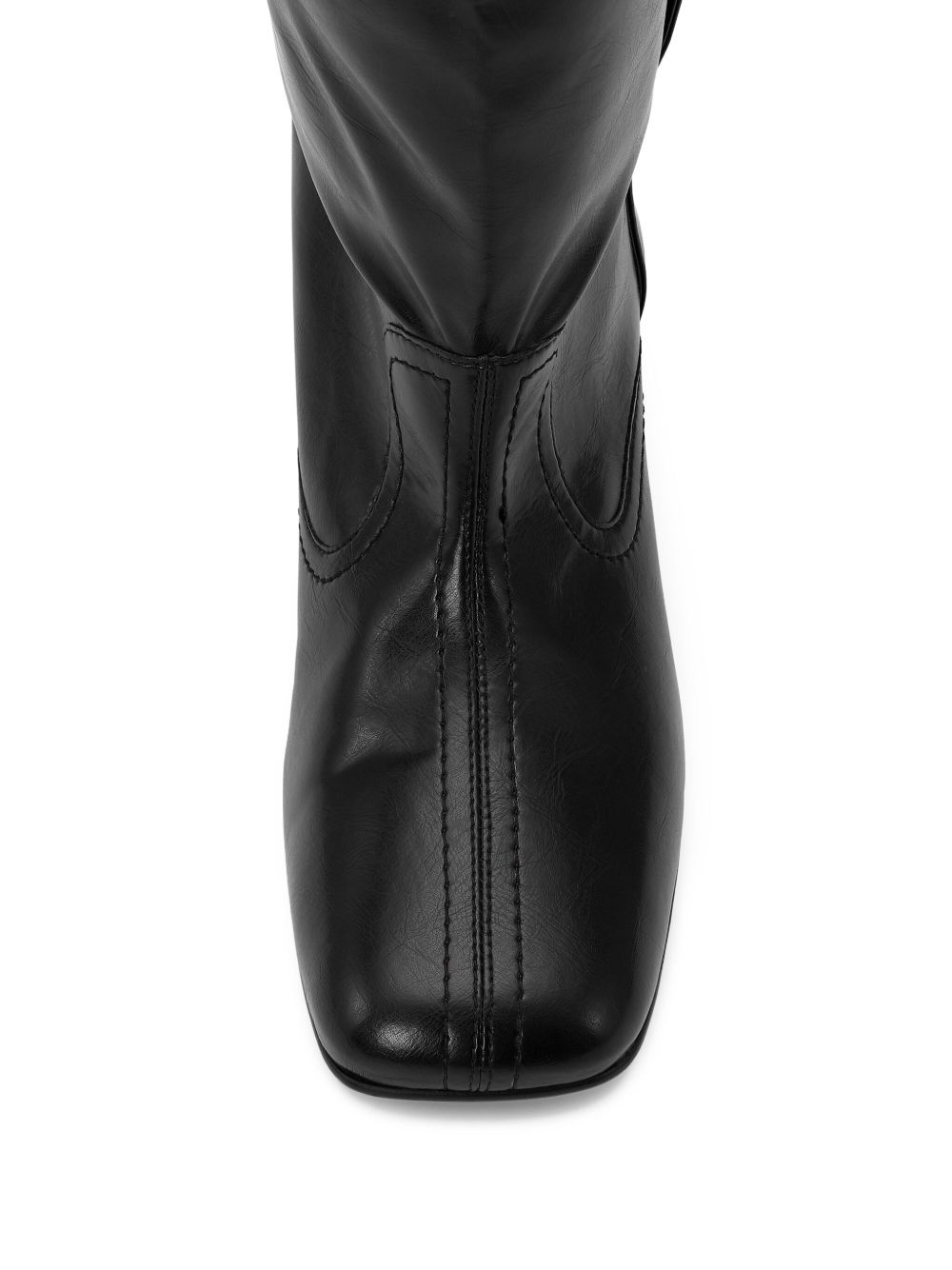 slouchy knee-high leather boots - 3