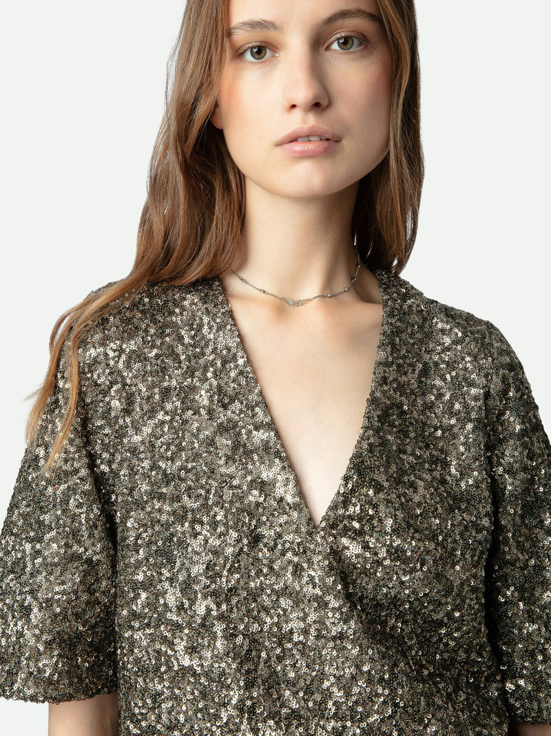 Tytane Sequin Blouse 5