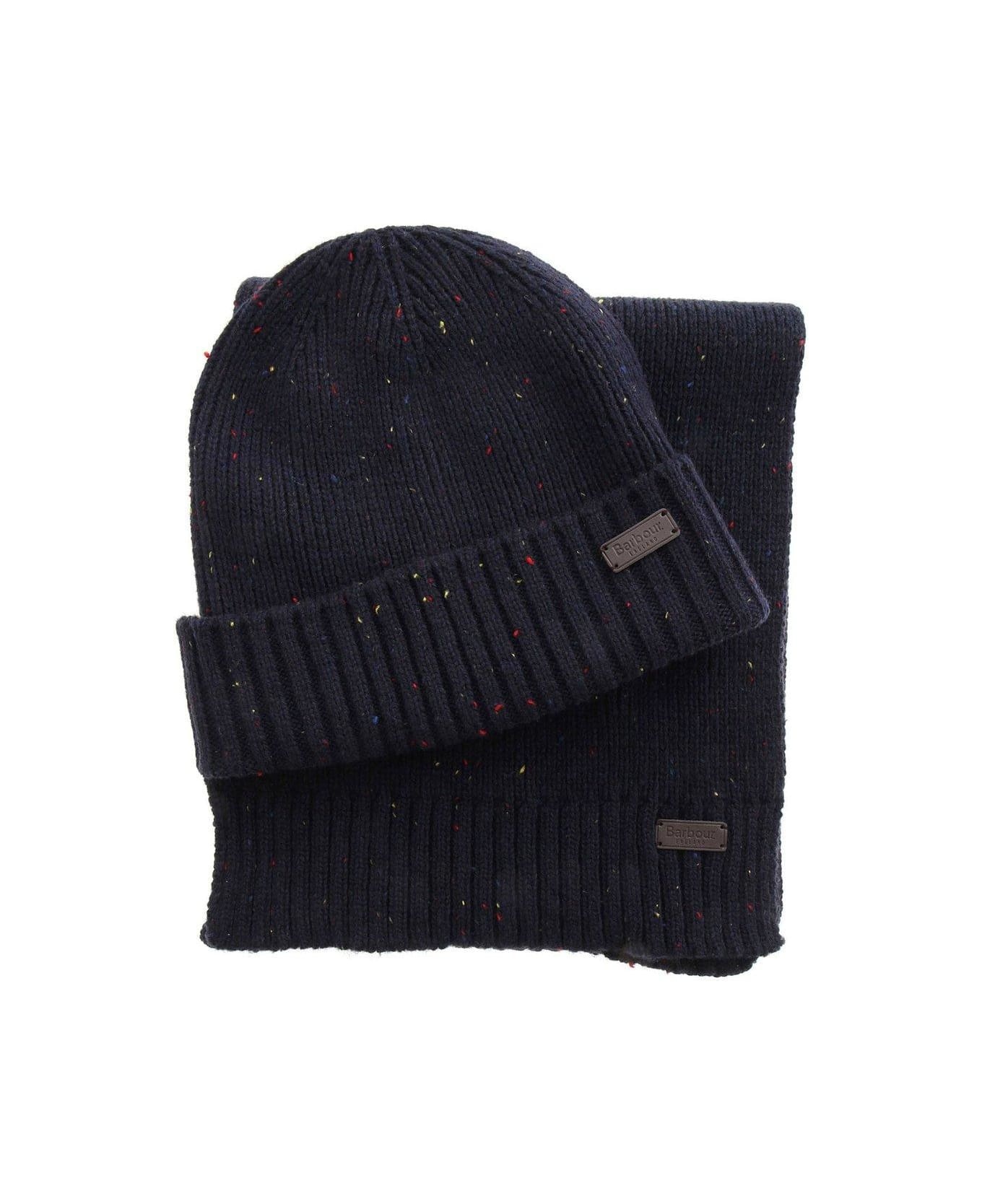 Carlton Beanie & Scarf Set Barbour - 2