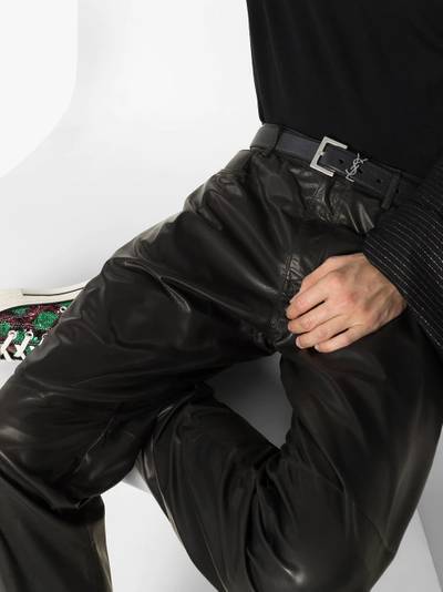 SAINT LAURENT YSL logo belt outlook