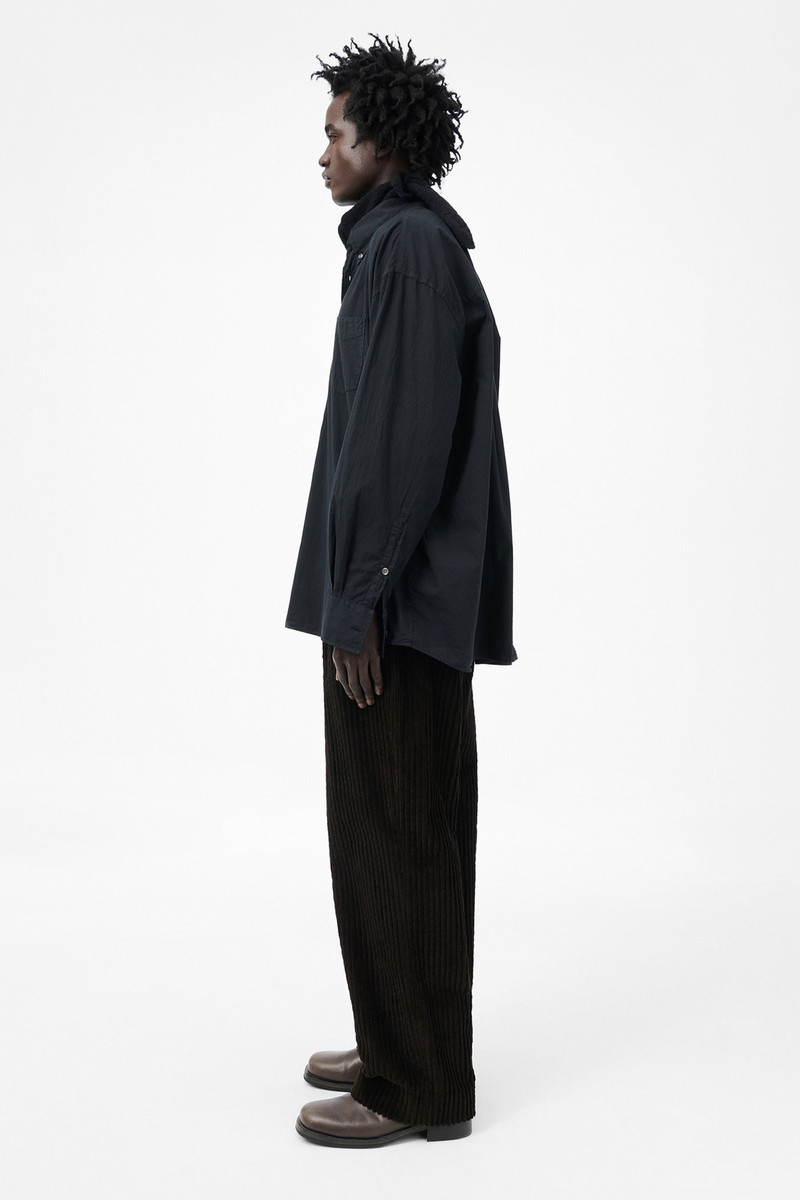 Borrowed BD Shirt Black Voile 4