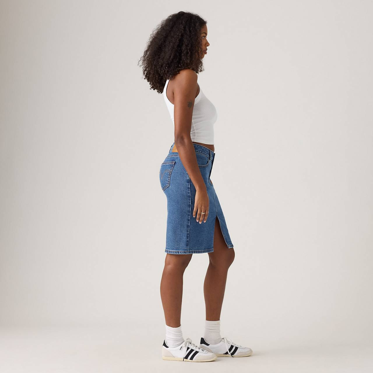 LOW MIDI SKIRT - 6