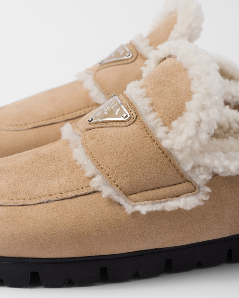 Shearling slippers 6