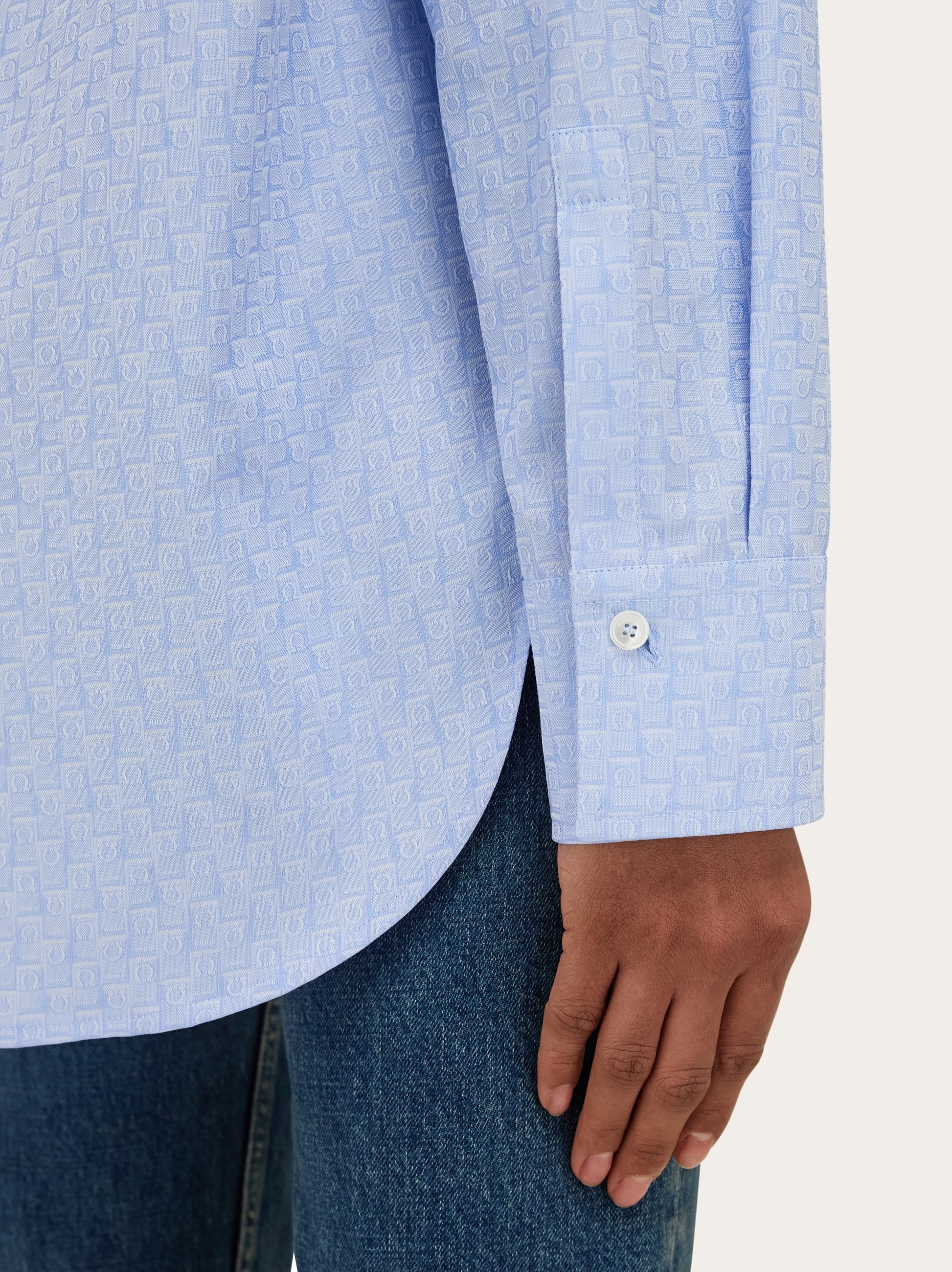 Ferragamo Monogram shirt - 4