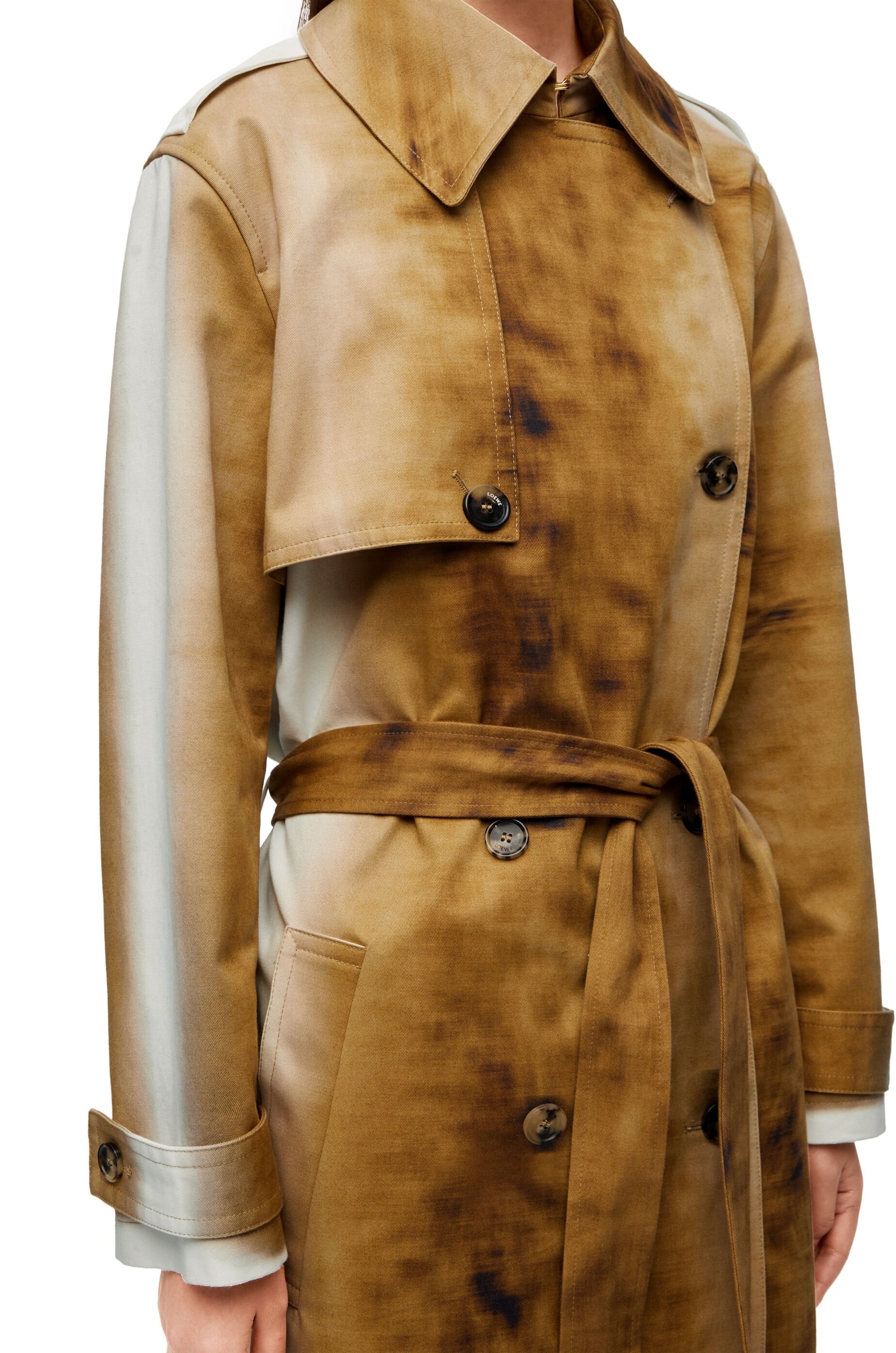 Trench coat in cotton - 5
