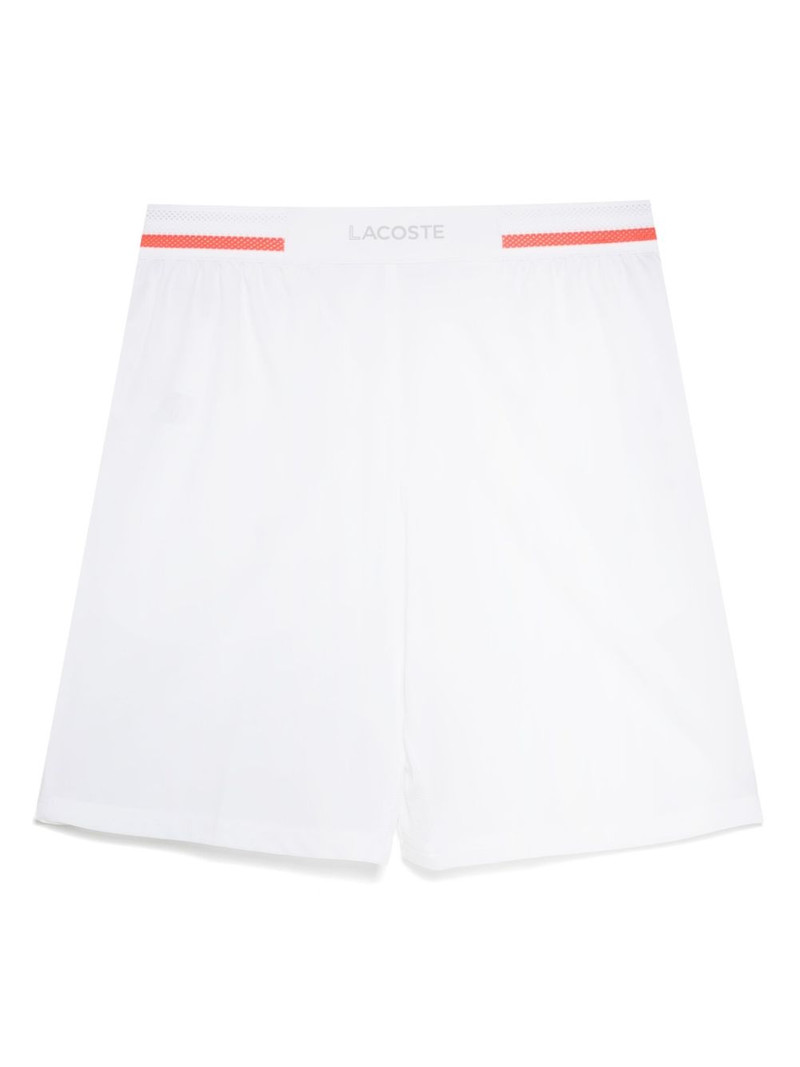 LACOSTE logo-patch shorts outlook
