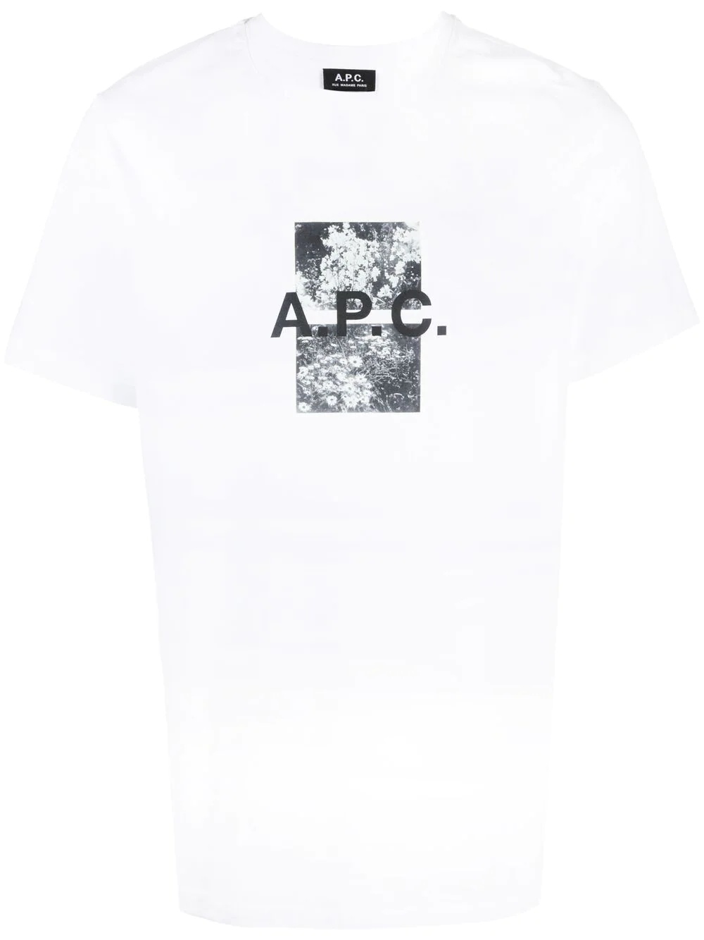 photograph-print cotton T-shirt - 1