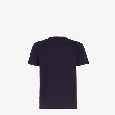 FENDI Blue cotton T-shirt outlook