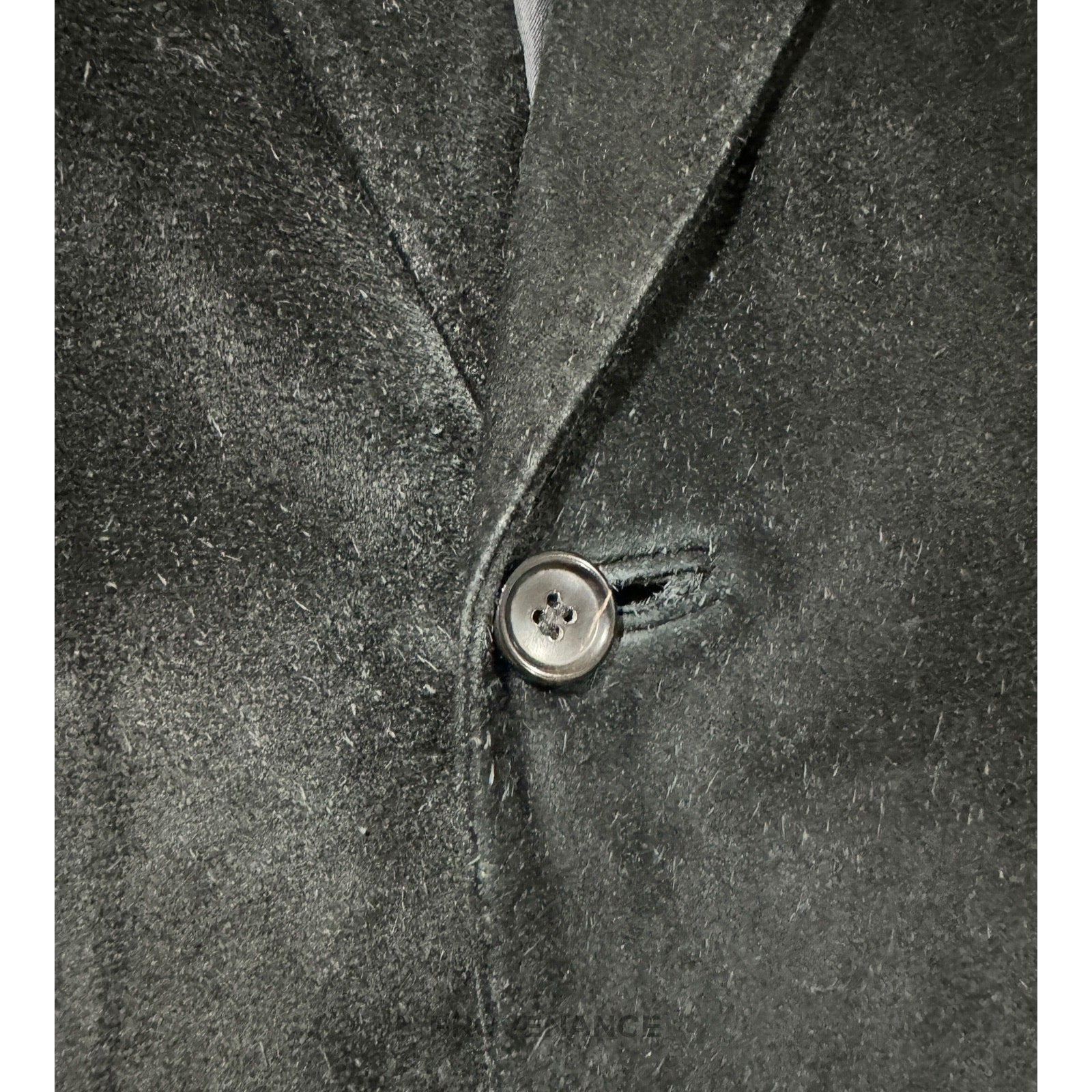 Gucci Heavy Suede Peak Lapel Coat Tom Ford - Black 46 36 - 4