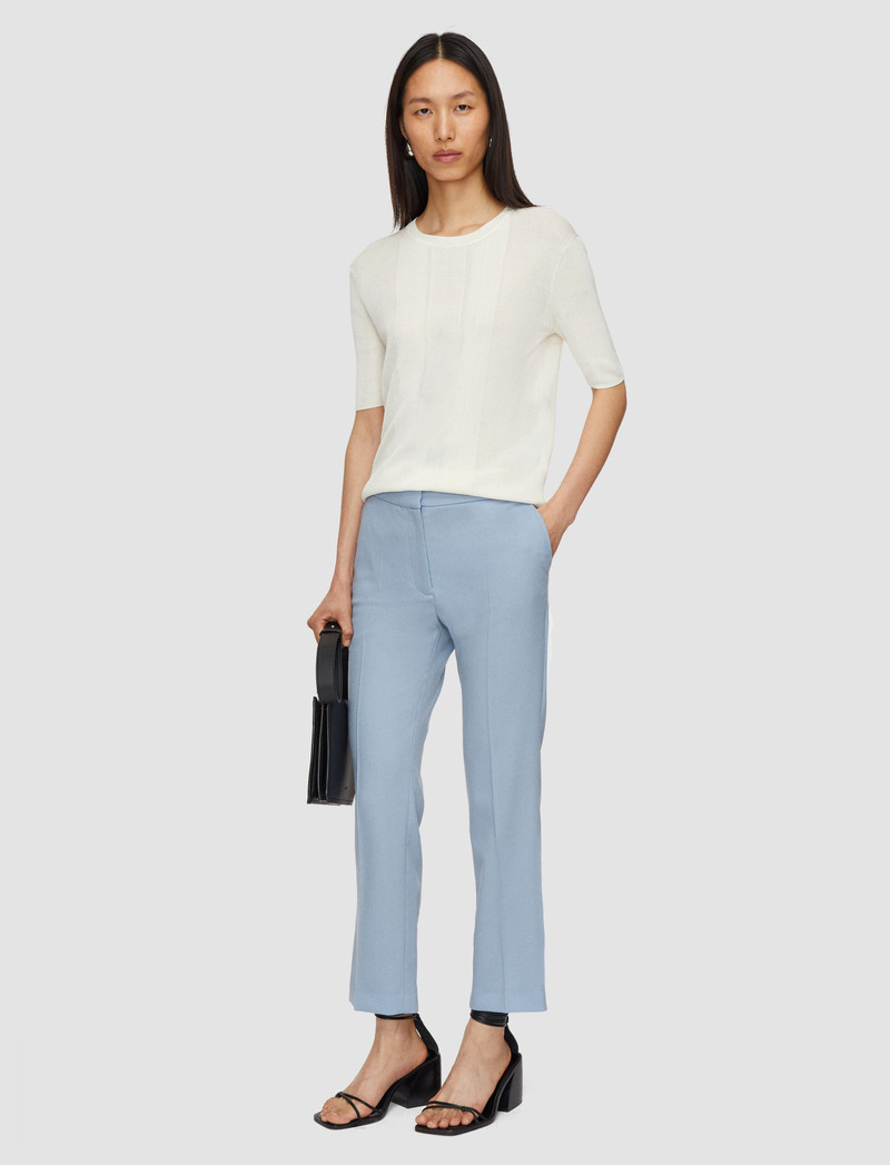 JOSEPH Vilar Tailoring Crepe Trousers outlook