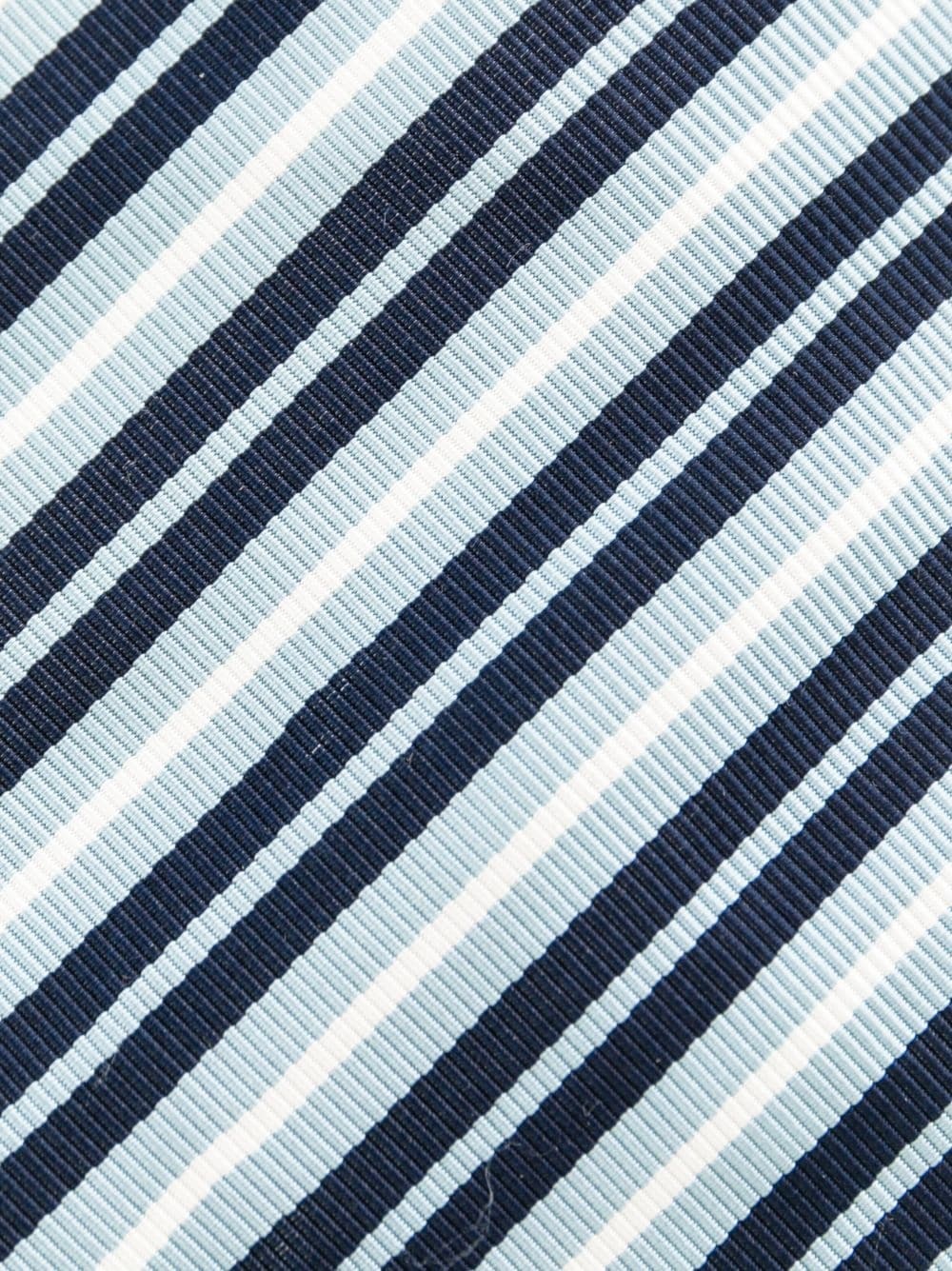 pointed-tip striped tie - 2