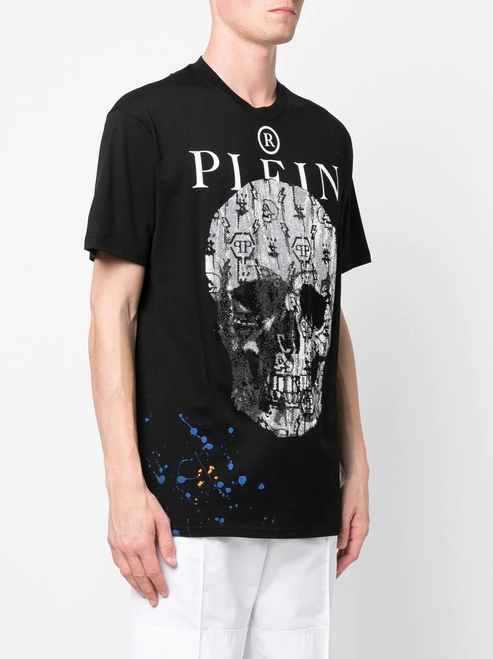 skull-print short-sleeve T-shirt - 3