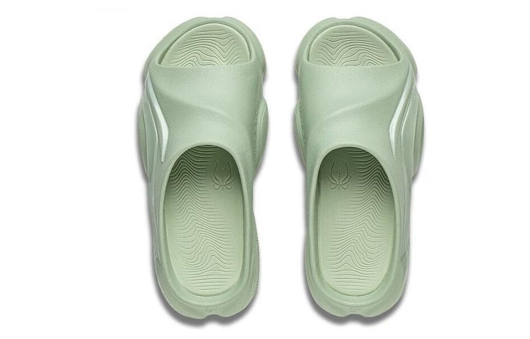 (WMNS) Li-Ning 1 Badfive Slides 'Light Green' ABTT006-3 - 5