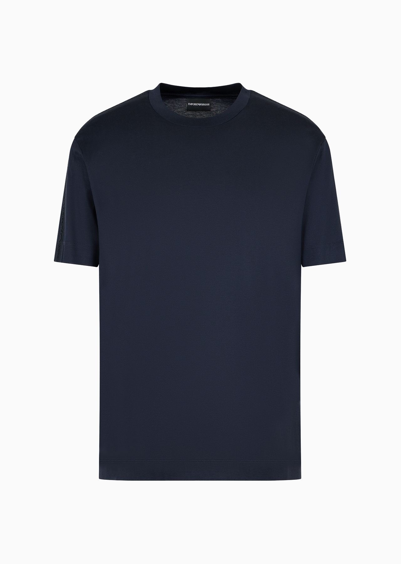 ASV Lyocell-blend jersey T-shirt with embossed logo tape - 1