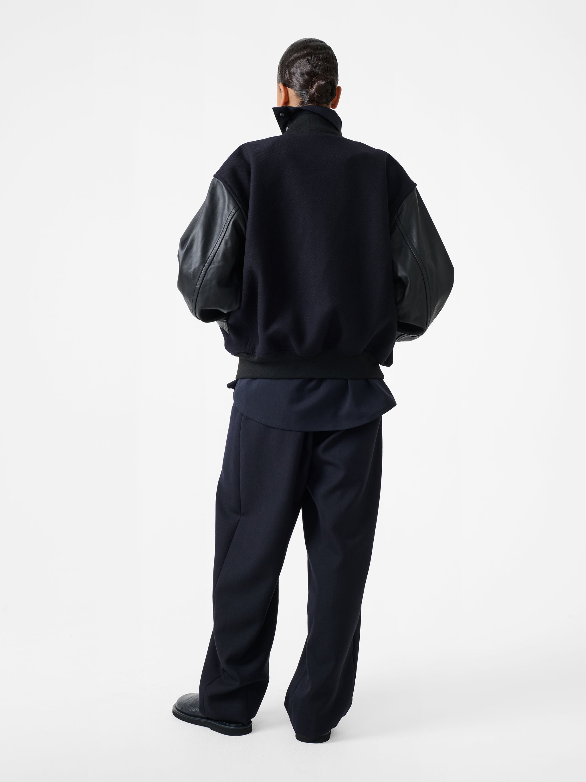 Alph Leather Bomber Jacket - 10