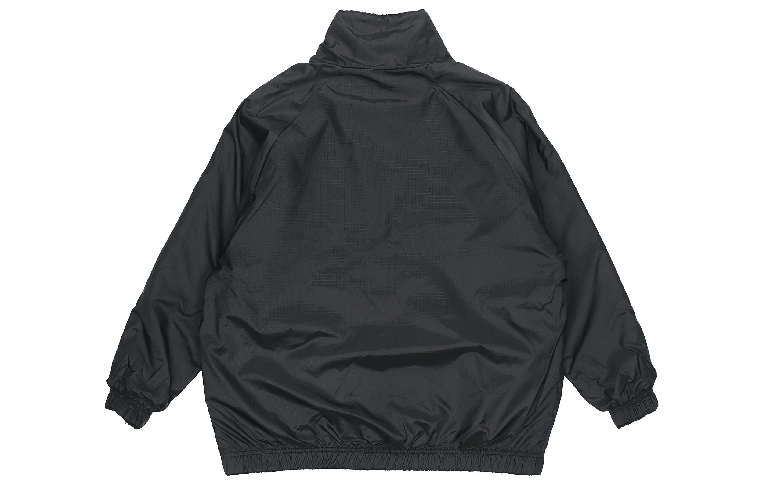 (WMNS) Nike Large Logo Reversible lamb's wool Jacket Black CZ4064-010 - 4