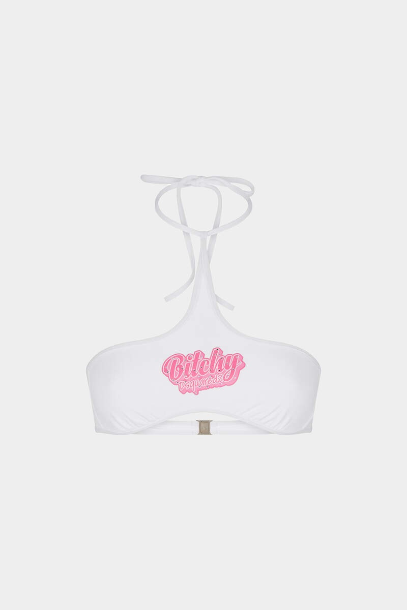 BITCHY BIKINI BANDEAU TOP - 1
