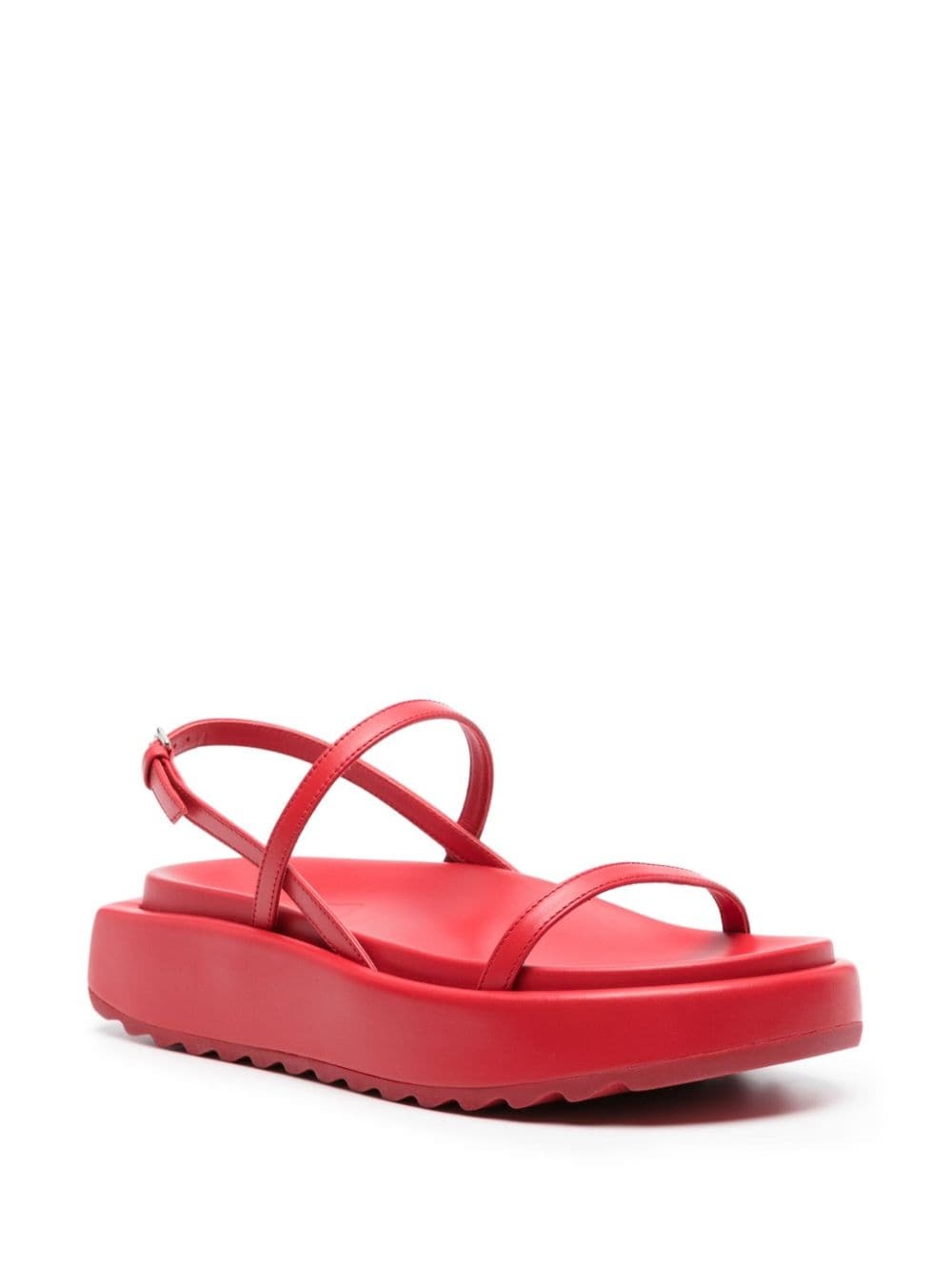 chunky-sole leather sandals - 2