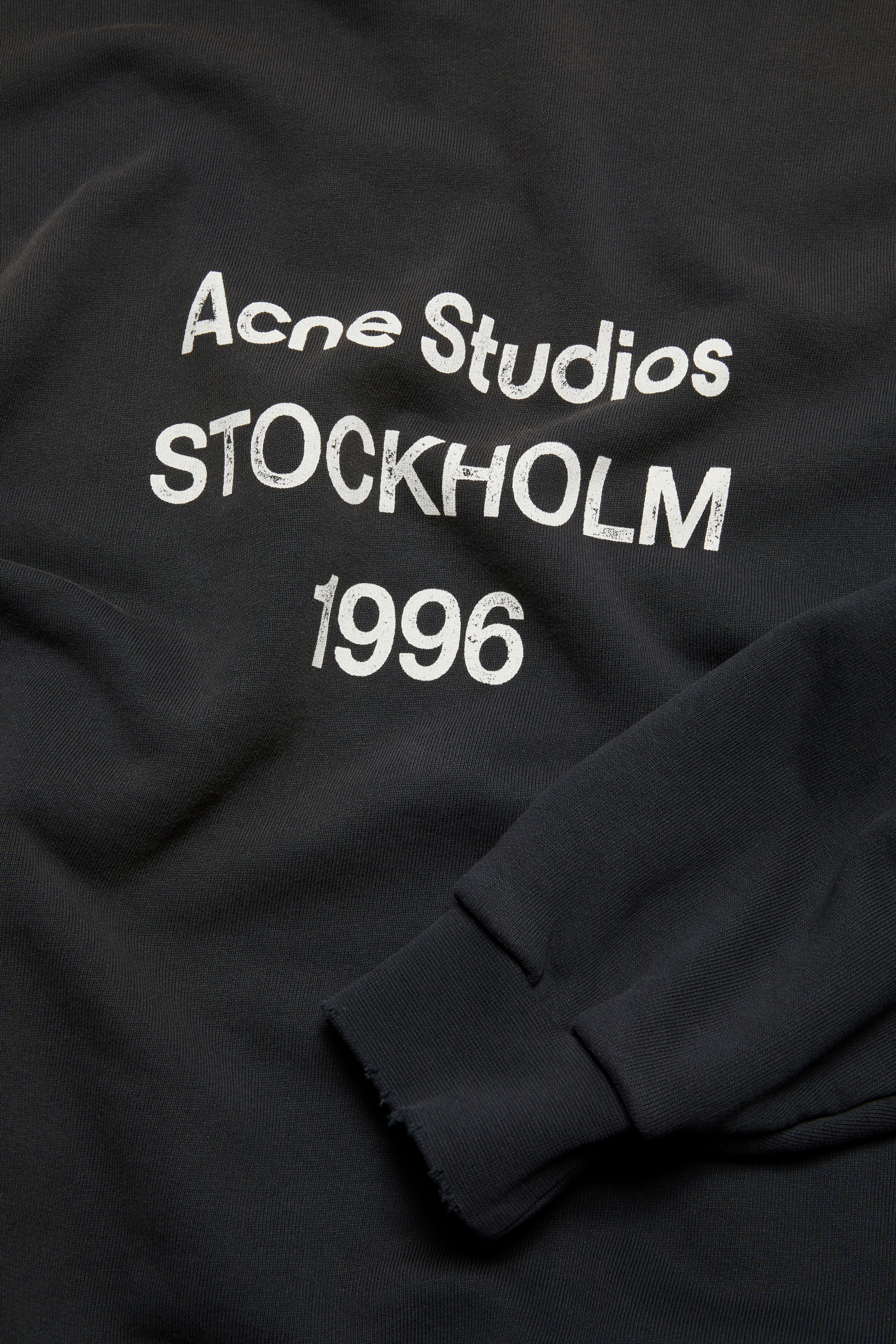 Logo hooded sweater - Black - 5
