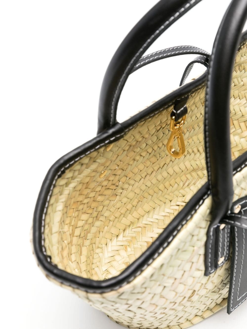 Le Petit Panier Soli interwoven tote bag - 5