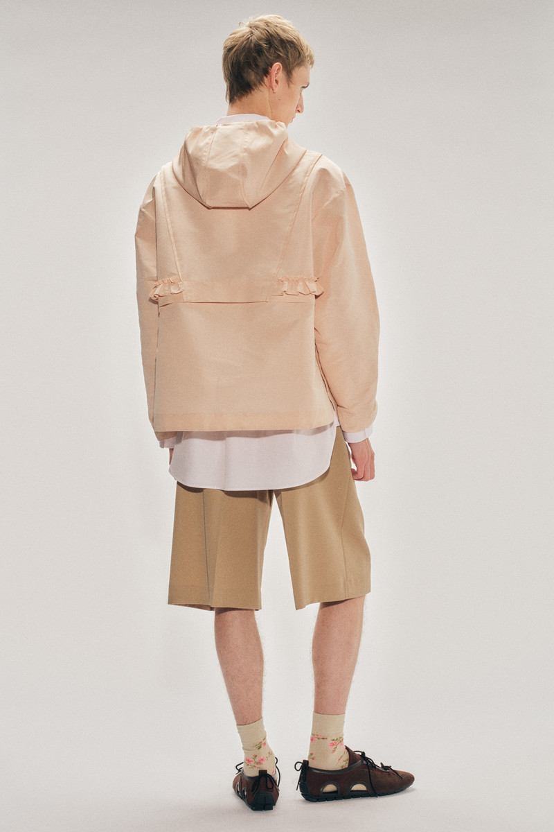 Tailored Wide Leg Belt Loop Tab Shorts 3