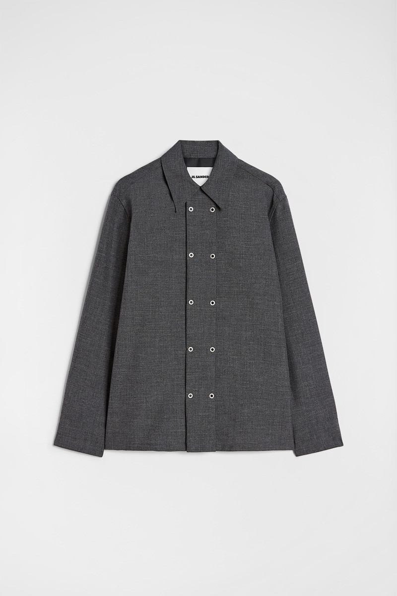 Melanged Wool Shirt 1