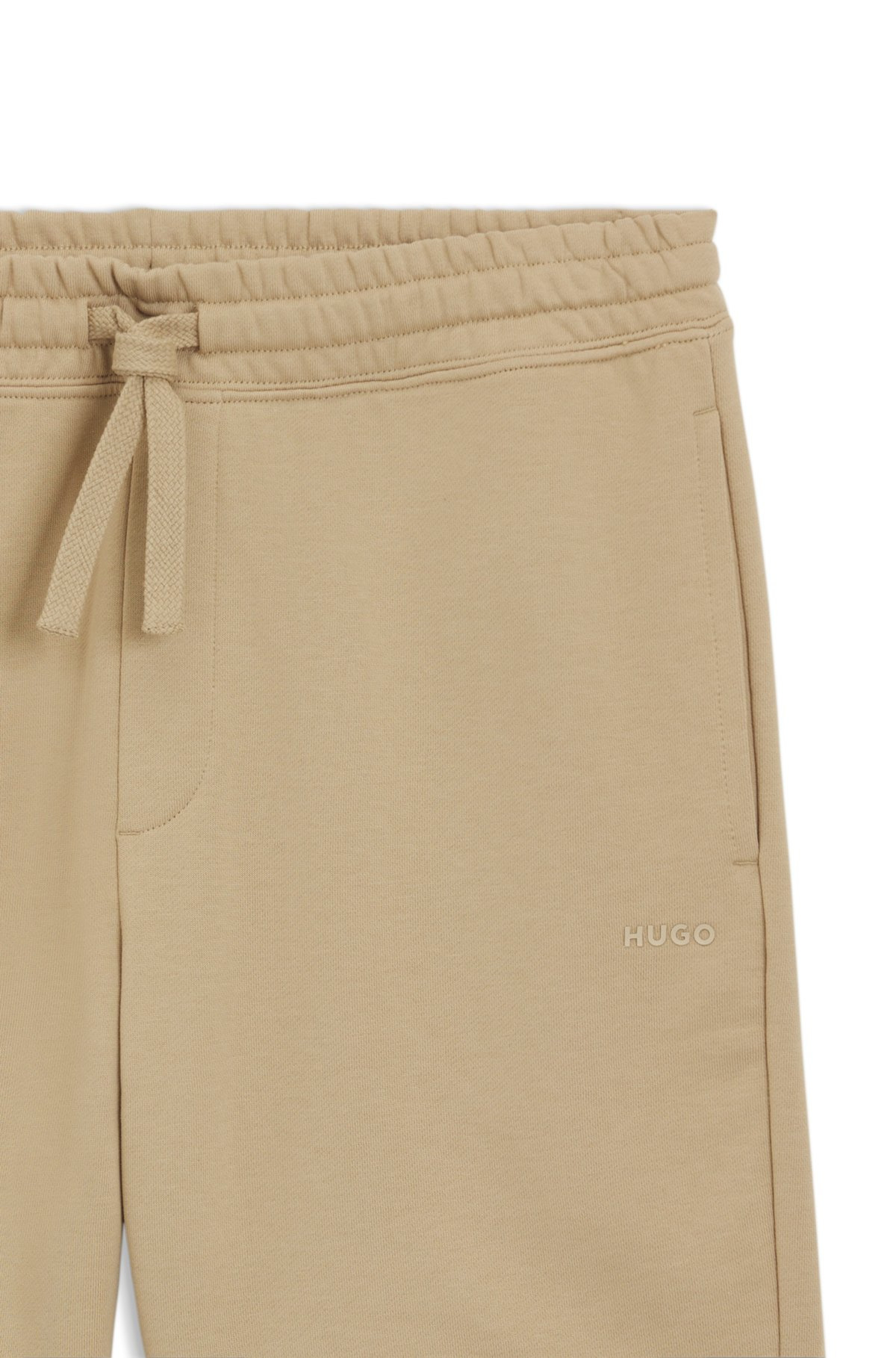 RELAXED-FIT SHORTS IN COTTON TERRY WITH LOGO PRINT - 6