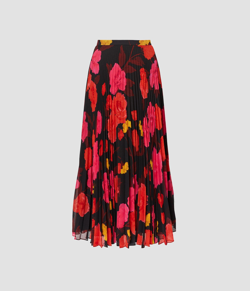 PLEATED MIDI SKIRT 1