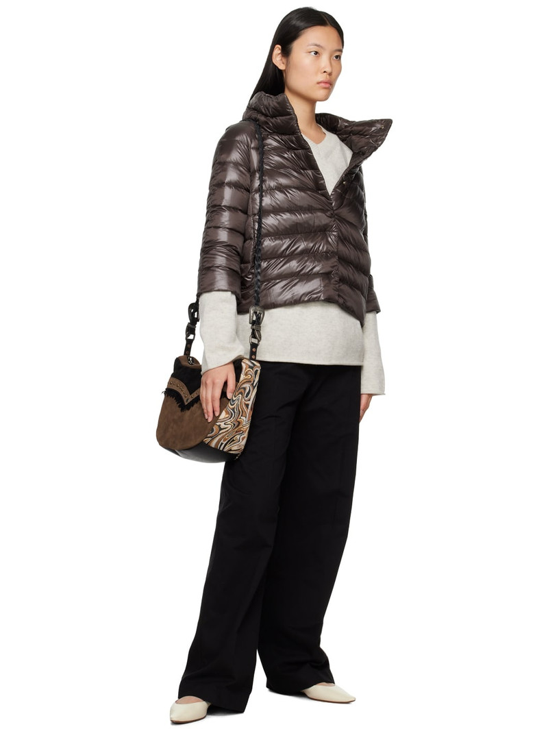 Herno Brown Sofia Down Jacket outlook